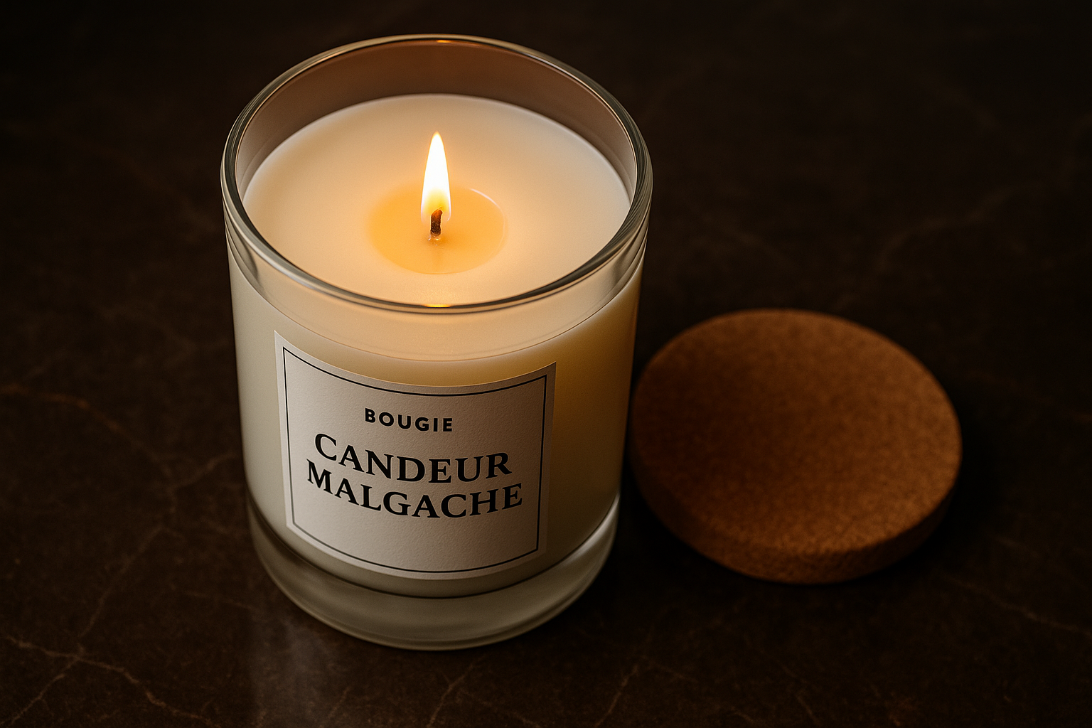 Bougie parf. vanille – GM