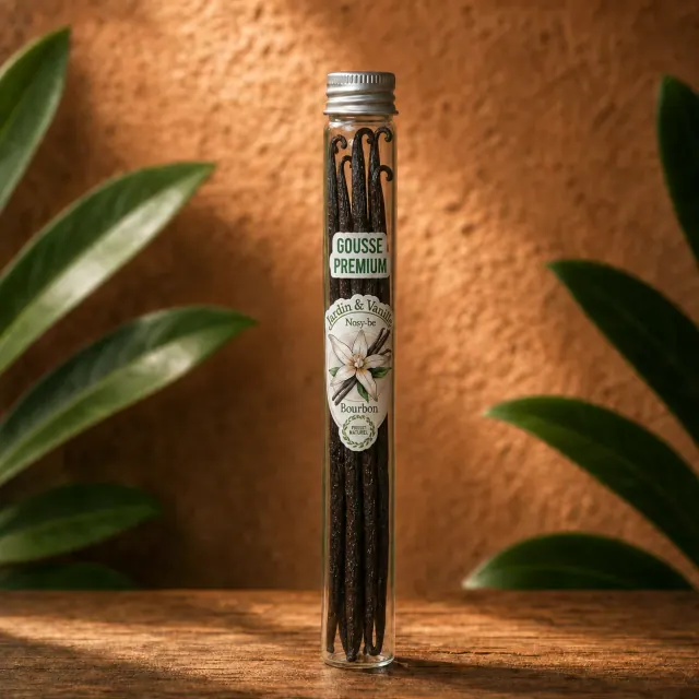 Tubo da 5 bacche di vaniglia premium
